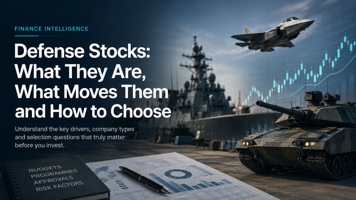 Defense Stocks: What They Are, What Moves Them and How to Choose